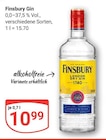 Gin Angebote von Finsbury bei GLOBUS Hof für 10,99 €