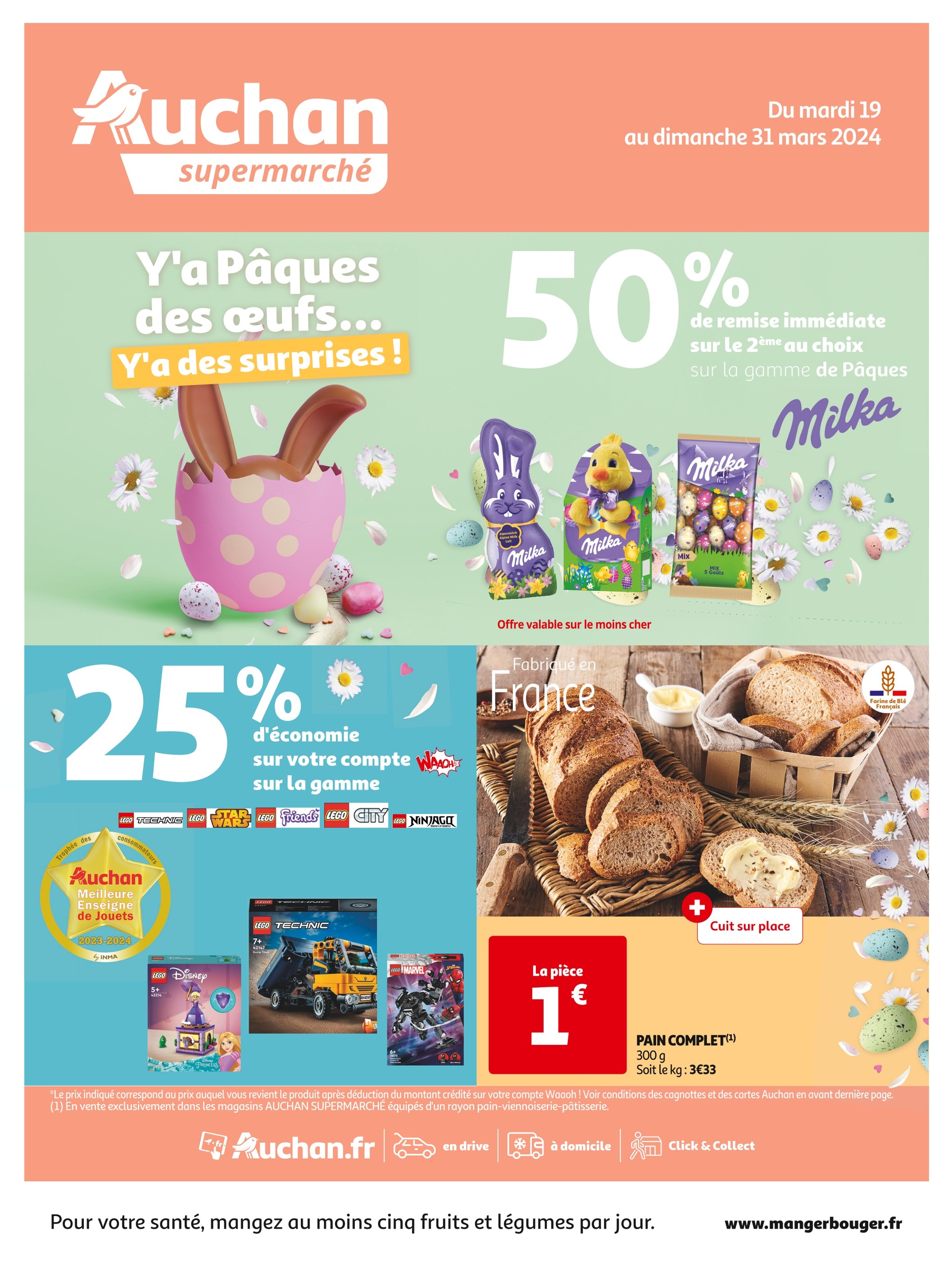 Auchan Supermarch 67 avenue des Caillols centre Commercial Saint