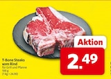 T-Bone Steaks im Angebot bei Markant Nordwest in Wunstorf T-Bone Steaks Angebote bei Markant Nordwest Wunstorf für 2,49 €