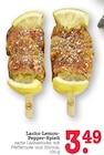 Aktuelles Lachs-Lemon-Pfeffer-Spieß Angebot bei E center in Frankfurt (Main) ab 3,49 €
