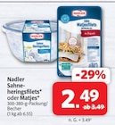 Sahne-heringsfilets im Angebot bei Markant Nordwest in Detmold Sahne-heringsfilets Angebote von Nadler bei Markant Nordwest Detmold für 2,49 €