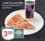 Pizza im Angebot bei GLOBUS in Castrop-Rauxel Pizza Angebote von Globus Restaurant bei GLOBUS Castrop-Rauxel für 3,50 €