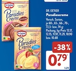 Paradiescreme Schokolade von Dr. Oetker im aktuellen ALDI SÜD Prospekt