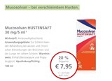 HUSTENSAFT 30 mg/5 ml bei LINDA im Bramsche Prospekt für 7,95 €