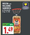 Weizen-Sandwich Angebote von EDEKA Herzstück bei Marktkauf Warendorf für 1,49 €