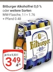 Alkoholfrei 0,0 % Angebote von Bitburger bei GLOBUS Hürth für 3,49 €