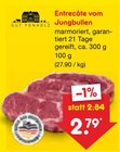 Entrecôte vom Jungbullen Angebote von Gut Ponholz bei Netto Marken-Discount Lehrte für 2,79 €