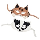 Maske 2er-Set Dachs/Luchs bunt Angebote von SKOGSDUVA bei IKEA Borken für 7,99 €