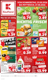 Kaufland Prospekt der KW 21 "Hier bin ich richtig" Aktueller Kaufland Prospekt "Hier bin ich richtig" Seite 1 von 56 Seiten