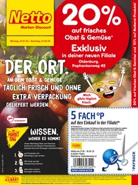 Netto Marken-Discount Prospekt für Oldenburg mit 4 Seiten