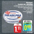 Frischkäse oder -zubereitung bei nah und gut im Prospekt "" für 0,99 €