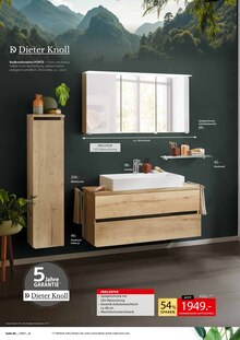 Badmöbel im Zurbrüggen Prospekt "zurbrüggen - IHR EINRICHTUNGSHAUS DER EXTRAKLASSE" mit 44 Seiten (Bochum)