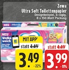 Ultra Soft Toilettenpapier Angebote von Zewa bei EDEKA Düsseldorf für 3,49 €