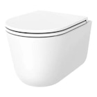 Cuvette WC suspendue céramique carénée sans rebord et vortex NF LORIA 35x36x50,5 cm en promo chez Brico Dépôt Épinal à 99,00 €