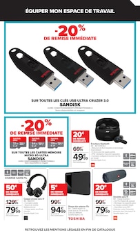 Promotion Clé Usb dans le prospectus Carrefour, valable du 25/08/2026 au 07/09/2026 Promo Clé Usb dans le catalogue Carrefour du moment à la page 9