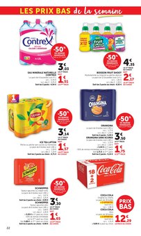 Promotion Pizza surgelée dans le prospectus Super U, valable du 22/09/2026 au 04/10/2026 Promo Pizza surgelée dans le catalogue Super U du moment à la page 22