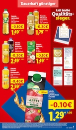 Äpfel im Lidl Prospekt Äpfel im Lidl Prospekt "Der Preisführer macht Deutschland dauerhaft günstiger!" auf Seite 5