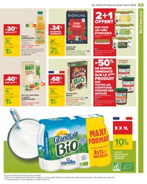 Prix et réduction Jus De Fruits dans le prospectus Carrefour en cours Offre Jus De Fruits dans le catalogue Carrefour du moment à la page 33