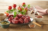 VIANDE BOVINE : PIÈCE À FONDUE OU BROCHETTES - SANS MARQUE en promo chez Auchan Hypermarché Dieppe à 16,95 €