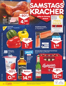 Jack Daniels im Netto Marken-Discount Prospekt "Aktuelle Angebote" mit 56 Seiten (Görlitz)