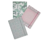 3 Notizbücher für 5,99 € bei Tchibo im Angebot 3 Notizbücher im aktuellen Tchibo Prospekt