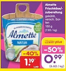 Frischkäse/-zubereitung von Almette im aktuellen Netto Marken-Discount Prospekt