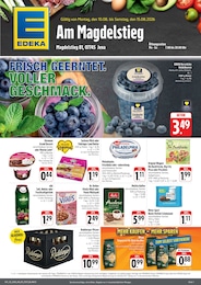EDEKA Prospekt für Jena mit 4 Seiten EDEKA Prospekt "Wir lieben Lebensmittel!" für Jena, 4 Seiten, 10.08.2026 - 15.08.2026