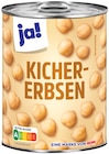 Kichererbsen von ja! im aktuellen REWE Prospekt