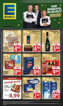 EDEKA Prospekt "FEIERT WEIHNACHTEN WIE IHR WOLLT!" mit  Seiten (Schliersee)