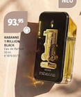 Parfuemerie im Müller Prospekt 1 Million Black von Rabanne im aktuellen Müller Prospekt für 93,95 €