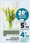 Bouquet de 9 tulipes à U Express dans Montagnac-sur-Auvignon