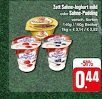 Sahne-Joghurt mild oder Sahne-Pudding bei EDEKA im Salzwedel Prospekt für 0,44 €