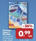 Power 5 WC Stein im Angebot bei combi in Wilhelmshaven Power 5 WC Stein Angebote von Domestos bei combi Wilhelmshaven für 0,99 €