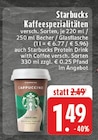 Kaffeespezialitäten im Angebot bei EDEKA in Coesfeld Kaffeespezialitäten Angebote von Starbucks bei EDEKA Coesfeld für 1,49 €
