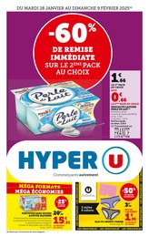 Catalogue Hyper U à Trélissac, avec 40 pages Prospectus Hyper U à Trélissac, "Hyper U", 40 pages, 28/01/2025 - 09/02/2025