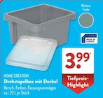 Drehstapelbox mit Deckel von HOME CREATION im aktuellen ALDI SÜD Prospekt für 3,99 €