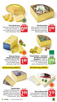 Käse im EDEKA Prospekt "Aktuelle Angebote" mit 74 Seiten (Heilbronn)