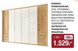Aktuelle Kleiderschrank Angebote bei Opti-Wohnwelt in Bremen Aktuelles Funktions-Drehtürenschrank Angebot bei Opti-Wohnwelt in Bremen ab 1.529,00 €