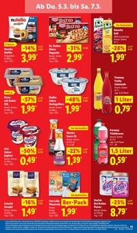 Nutella im Lidl Prospekt "LIDL LOHNT SICH" mit 71 Seiten (Albstadt)