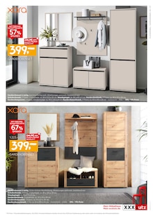 Garderobe Angebot im XXXLutz Möbelhäuser Prospekt, gültig von 09.03.2026 bis 22.03.2026 Garderobe Angebot im aktuellen XXXLutz Möbelhäuser Prospekt auf Seite 7