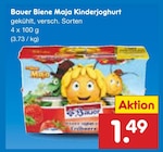 Biene Maja Kinderjoghurt von Bauer für 1,49 € bei Netto Marken-Discount im Angebot Biene Maja Kinderjoghurt von Bauer im aktuellen Netto Marken-Discount Prospekt