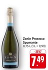 Prosecco Spumante - Zonin - EDEKA à Colmar Prosecco Spumante - Zonin en promo chez EDEKA Colmar à 7,49 €