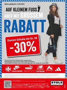 Schuhe im Kaufhaus Stolz Prospekt "STOLZ. Das Kaufhaus im Norden." mit 16 Seiten (Rostock)