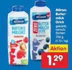 Aktuelle Milch Angebote bei Netto Marken-Discount in Berlin Aktuelles Buttermilch Drink Angebot bei Netto Marken-Discount in Berlin ab 1,29 €