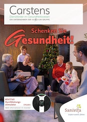 Aktueller SC Sanitätshaus Carstens GmbH Prospekt mit Massagegerät, "Schenken Sie Gesundheit!", Seite 1