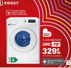 Lave-linge hublot - Indesit en promo chez But Tourcoing à 329,99 €