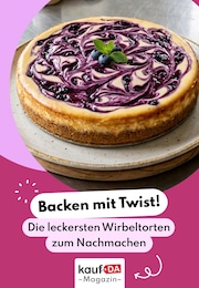 Rezepte Prospekt: "Wirbeltorten", 1 Seite, 23.03.2026 - 08.04.2026