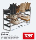 Schuhregal Angebote von LIVARNO home bei Lidl Plauen für 17,99 €