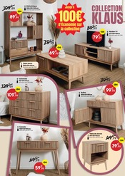 Promos Lit dans le catalogue "MEUBLEZ-VOUS DE BONNES AFFAIRES" de Maxi Bazar Lit en promo dans le catalogue Maxi Bazar à la page 6