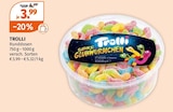 Runddosen von Trolli im aktuellen Müller Prospekt für 3,99 €